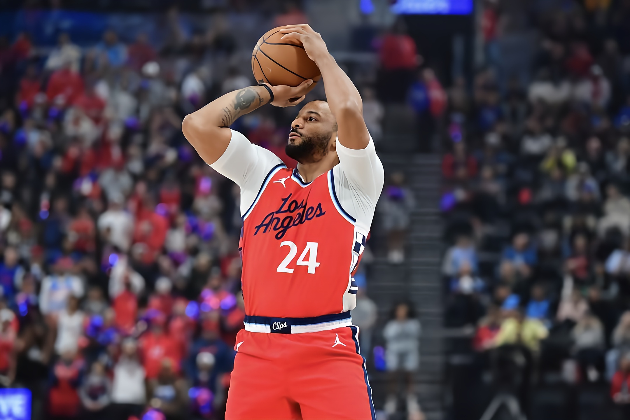 快船血洗火箭，波特高光表现的简单介绍